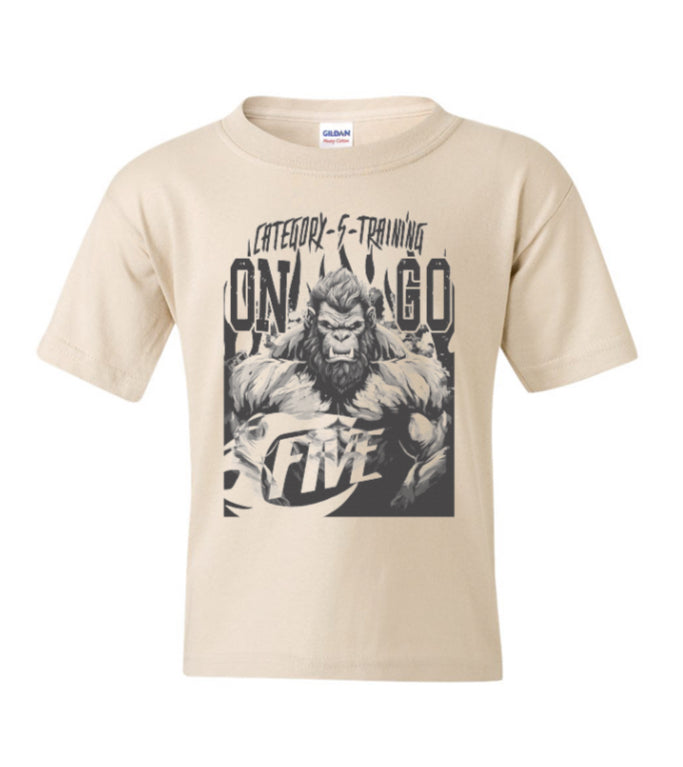 On Go Gorilla T-shirt-Youth